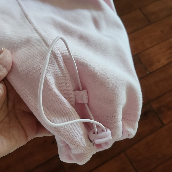 PRO CLUB Pink Cargo Sweat Pants - Picture 5 of 6